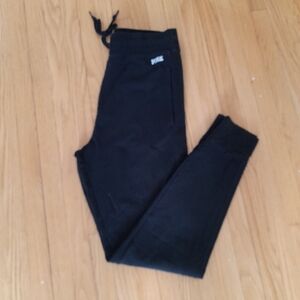 PINK Victoria's Secret Black Track Joggers